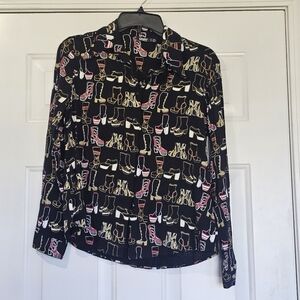 Straight To Hell Ladies Top Size Medium {BX13}